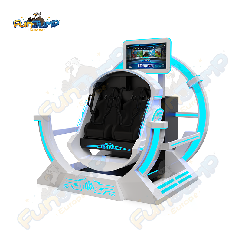 VR 360 V2 2 Seat Motion Simulator Commercial VR Cinema System
