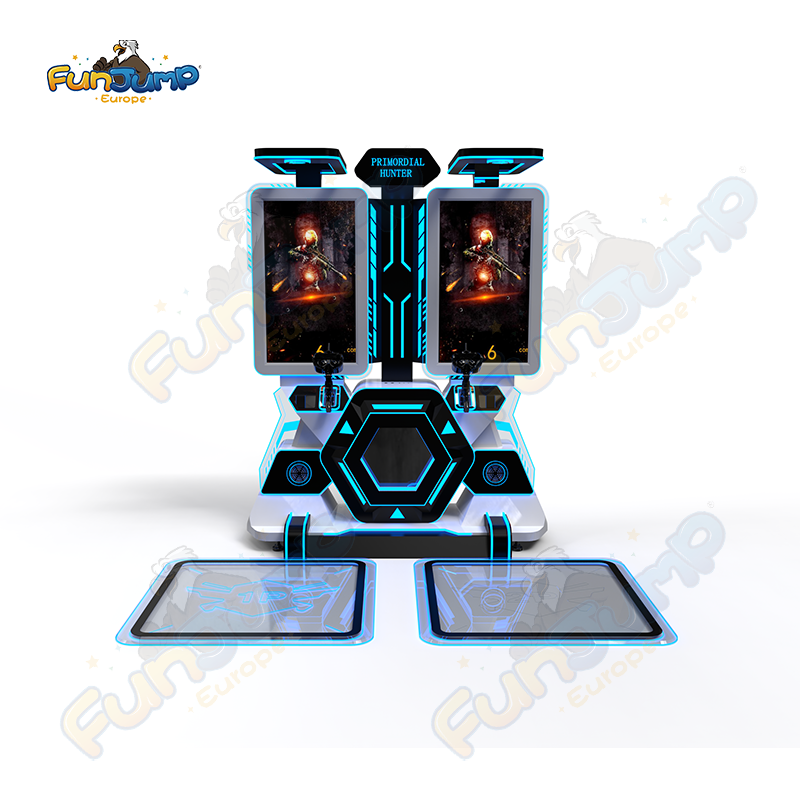 VR Battle B2 2 Player Motion Simulator Commercial VR Cinema System
