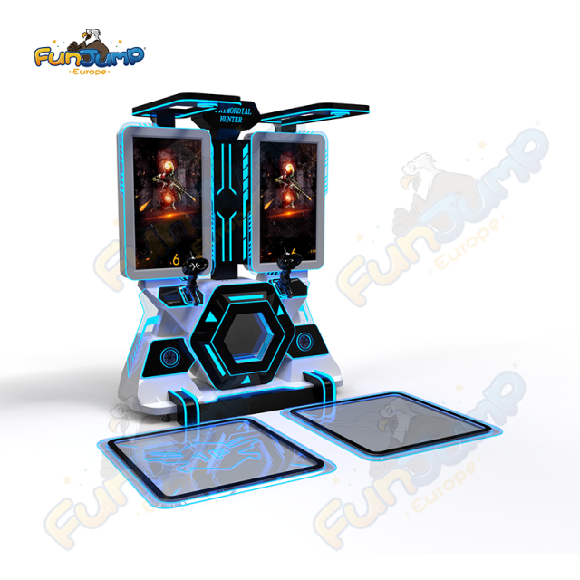 VR Battle B2 2 Player Motion Simulator Commercial VR Cinema System