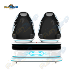 VR Dino Egg Chair 2 Seat Motion Simulator Commercial VR Cinema System