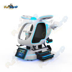 VR Helicopter 2 Seat Motion Simulator Commercial VR Cinema System
