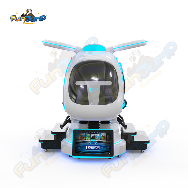 VR Helicopter 2 Seat Motion Simulator Commercial VR Cinema System