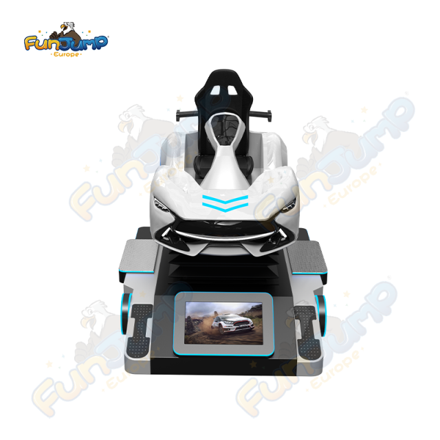 VR Karting 2 Seat Motion Simulator Commercial VR Cinema System