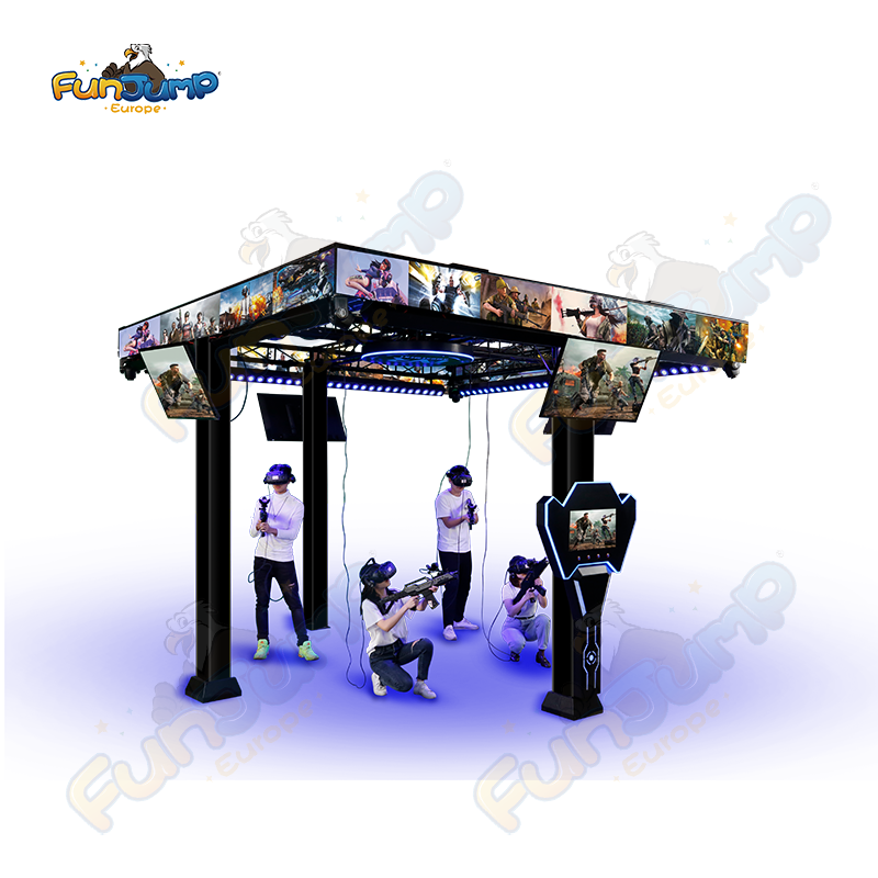 VR Space 4 Player Motion Simulator Commercial VR Cinema System