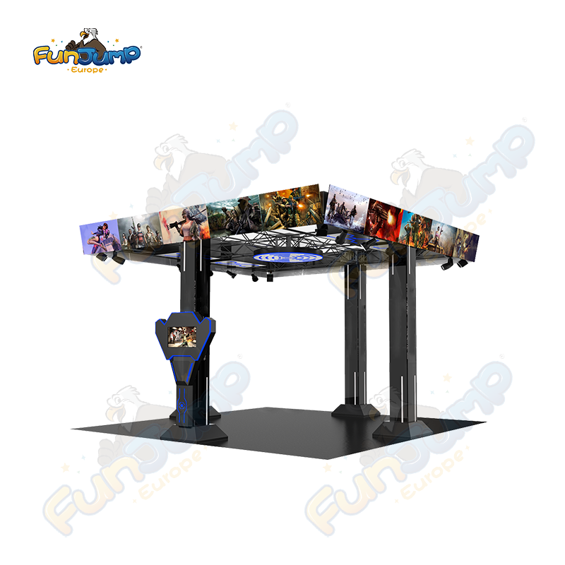VR Space 4 Player Motion Simulator Commercial VR Cinema System