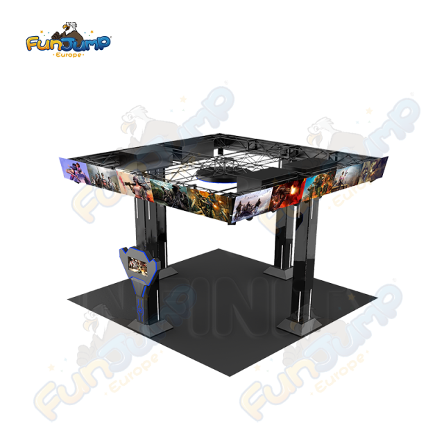 VR Space 4 Player Motion Simulator Commercial VR Cinema System