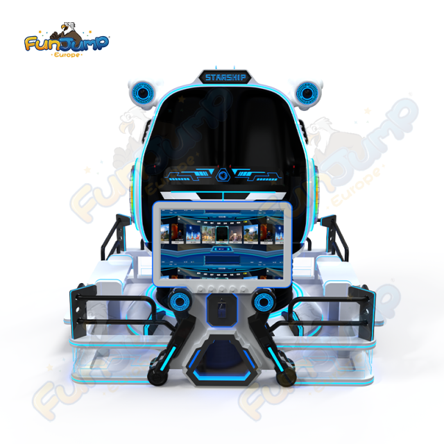 VR Starship U1 2 Seat Motion Simulator Commercial VR Cinema System