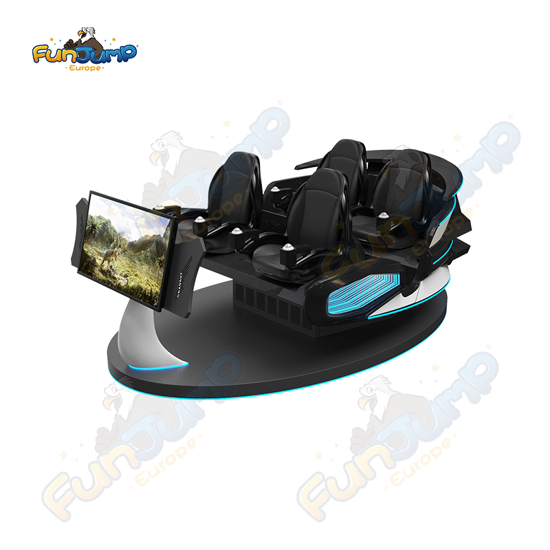 VR Thunder Cinema 4 Seat Motion Simulator Commercial VR Cinema System