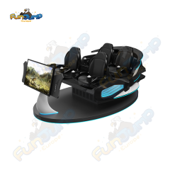 VR Thunder Cinema 4 Seat Motion Simulator Commercial VR Cinema System