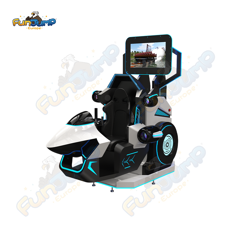 VR Thunder Fighter F1 2 Seat Motion Simulator Commercial VR Cinema System