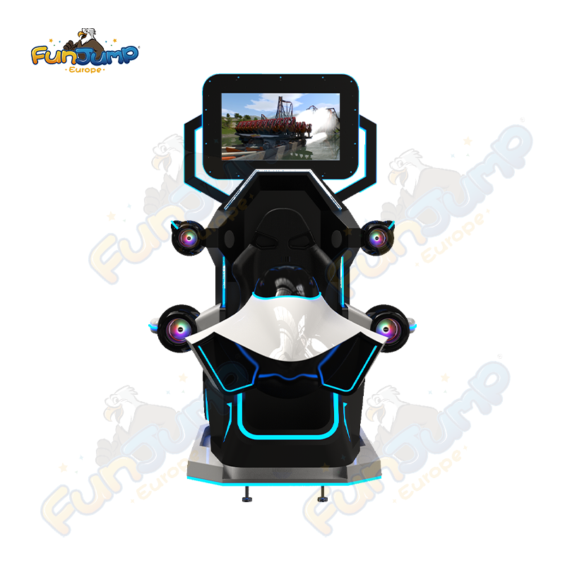 VR Thunder Fighter F1 2 Seat Motion Simulator Commercial VR Cinema System