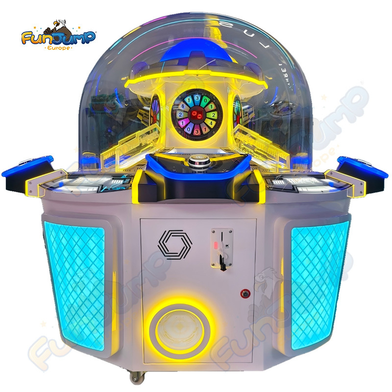 Commercial Gashapon Planet Prize Machine | Skill-Stop Timing Game with High-Capacity Capsule Dispenser