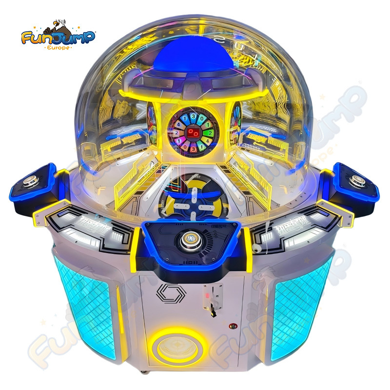 Commercial Gashapon Planet Prize Machine | Skill-Stop Timing Game with High-Capacity Capsule Dispenser