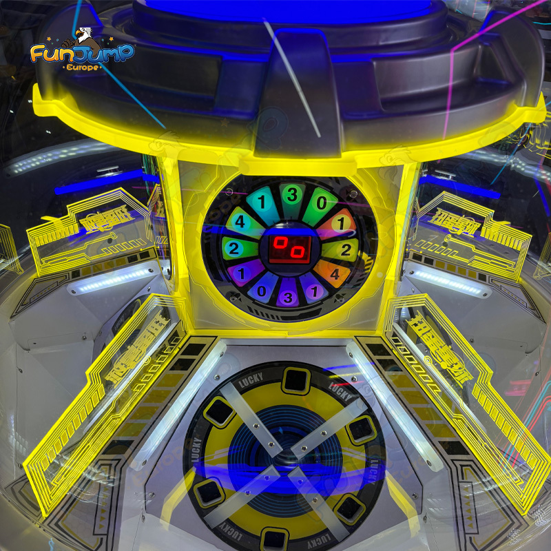 Commercial Gashapon Planet Prize Machine | Skill-Stop Timing Game with High-Capacity Capsule Dispenser