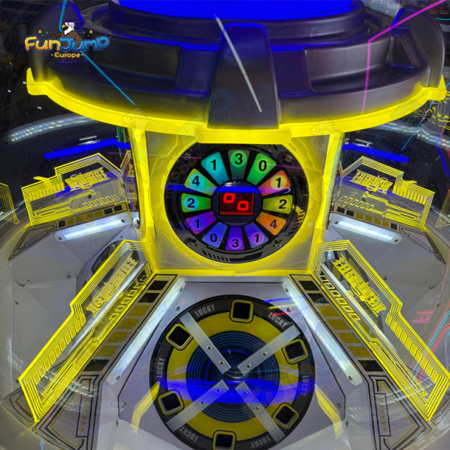 Commercial Gashapon Planet Prize Machine | Skill-Stop Timing Game with High-Capacity Capsule Dispenser