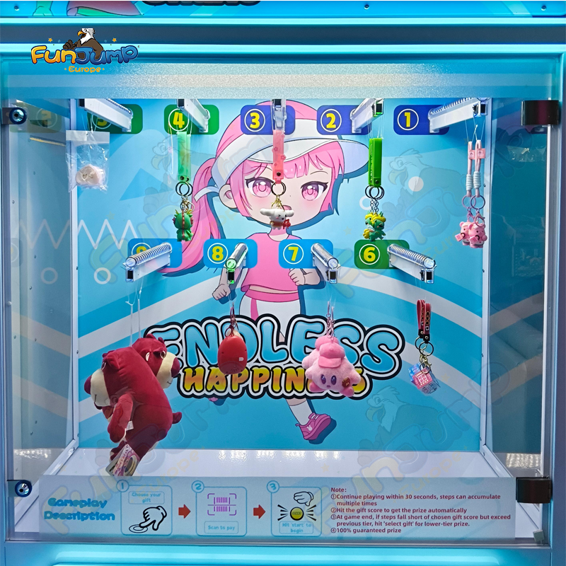 Happy Shake – Arcade Prize Merchandiser with Timed Reset & Score Rewards