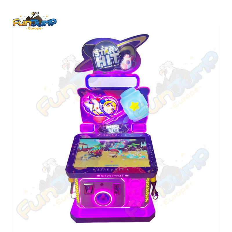 Star Hit Arcade Game – Multi-Mode Hammer Striker with 10 Whack-A-Monster Games