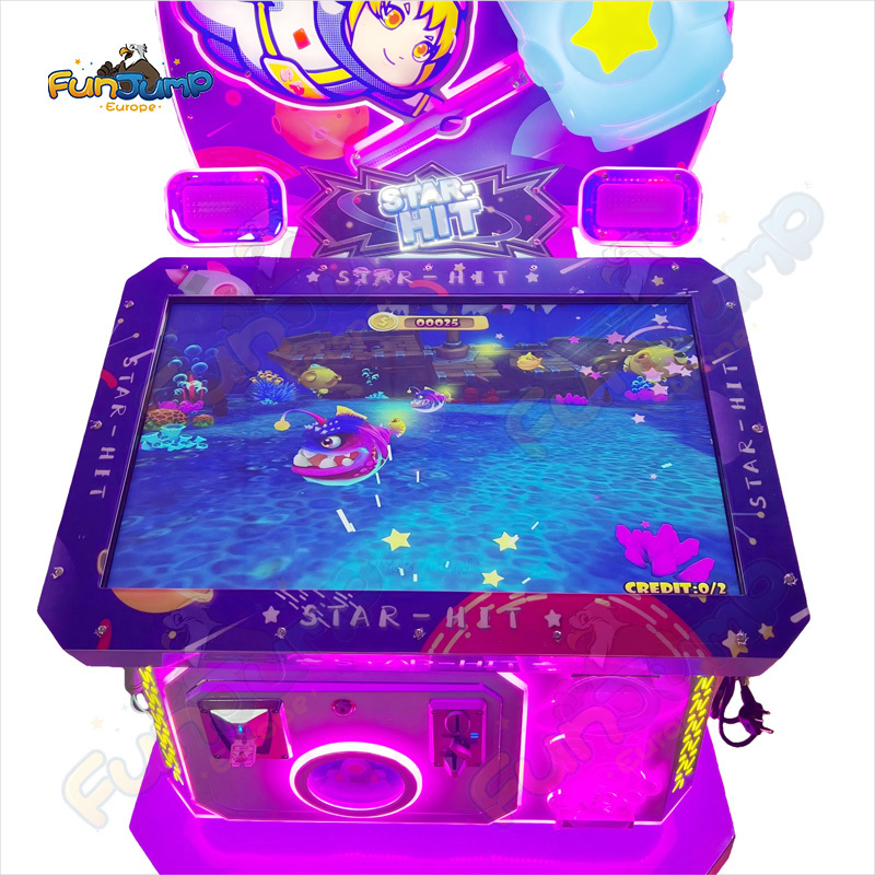 Star Hit Arcade Game – Multi-Mode Hammer Striker with 10 Whack-A-Monster Games