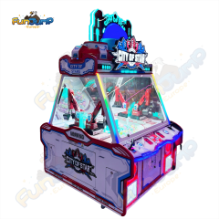 City Of Star Dual-Action Arcade Game | Crane & Pusher Combo for Maximum Fun