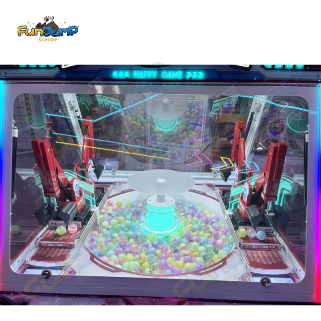 City Of Star Dual-Action Arcade Game | Crane & Pusher Combo for Maximum Fun