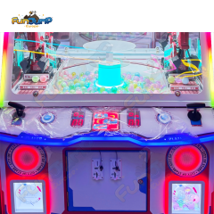 City Of Star Dual-Action Arcade Game | Crane & Pusher Combo for Maximum Fun