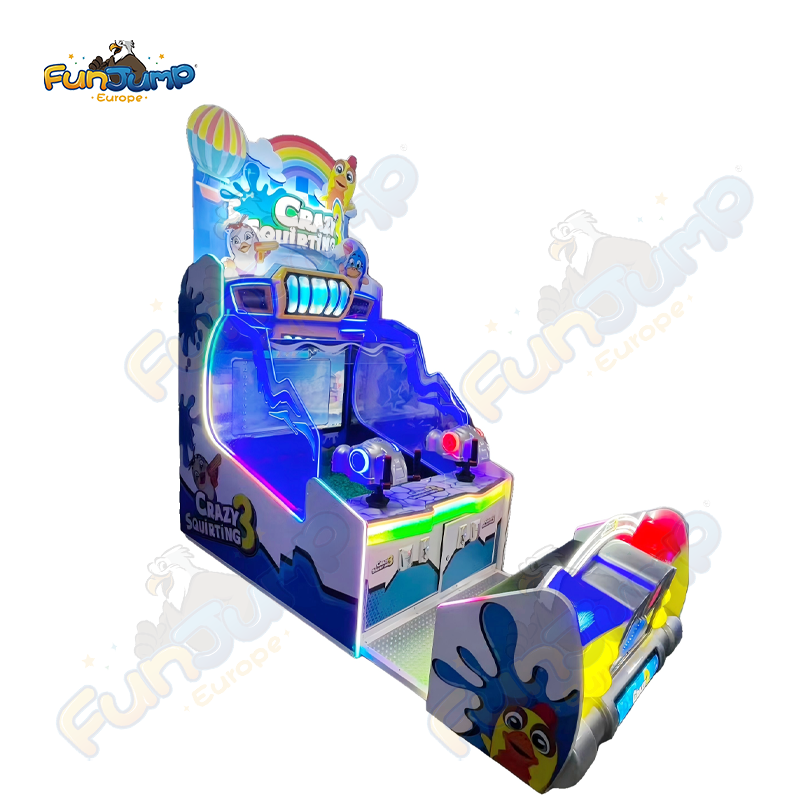 Crazy Water 3-2P Arcade Game | Multi-Game Water Cannon Shooter for 2 Players