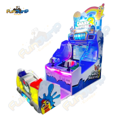 Crazy Water 3-2P Arcade Game | Multi-Game Water Cannon Shooter for 2 Players