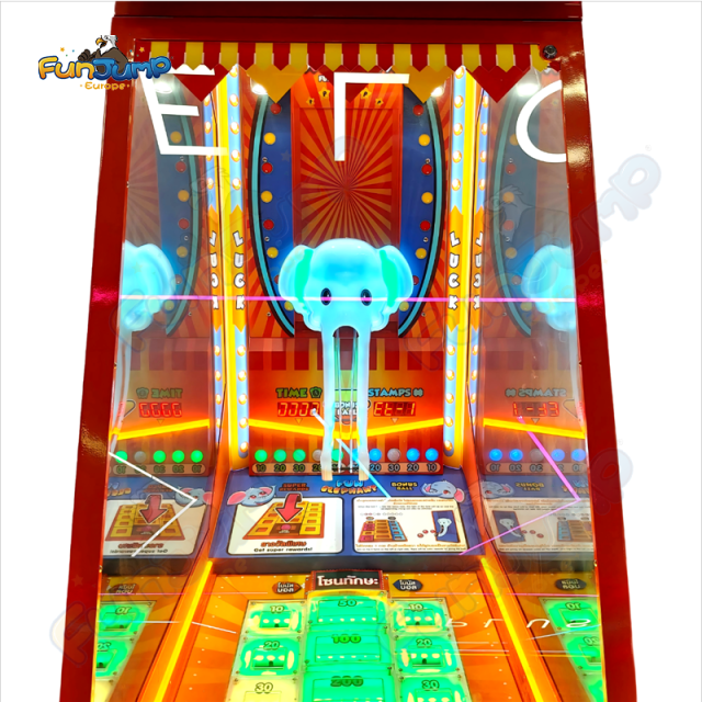 Fun Elephant Arcade Redemption Game | Precision Timing Challenge with Moving Target