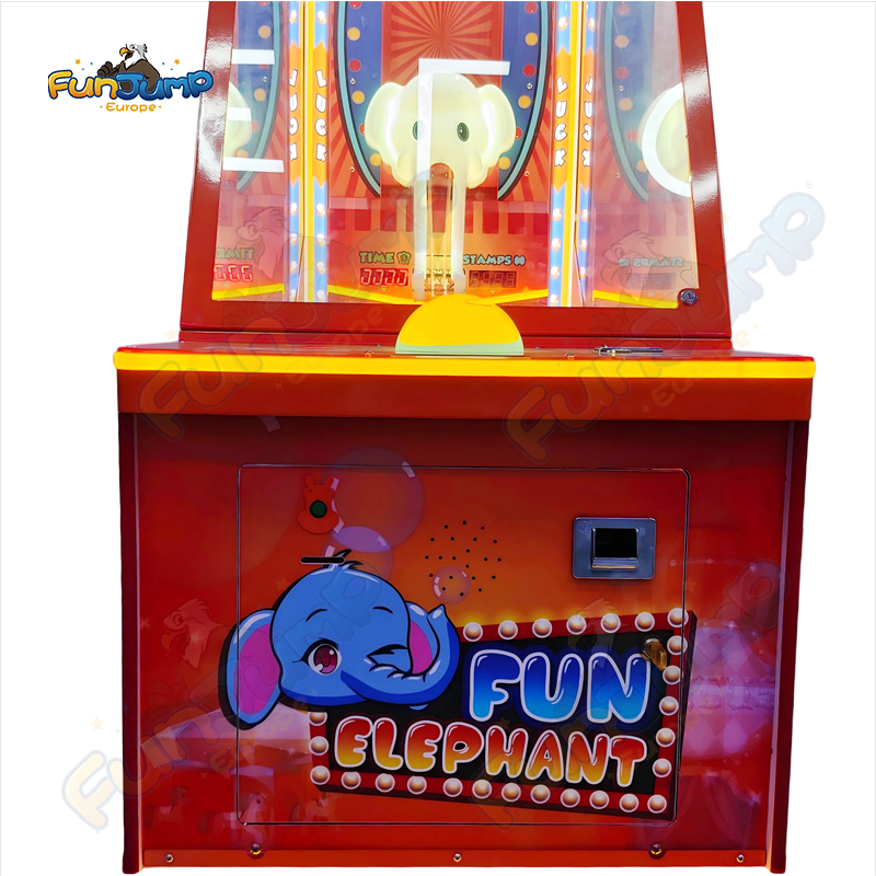 Fun Elephant Arcade Redemption Game | Precision Timing Challenge with Moving Target