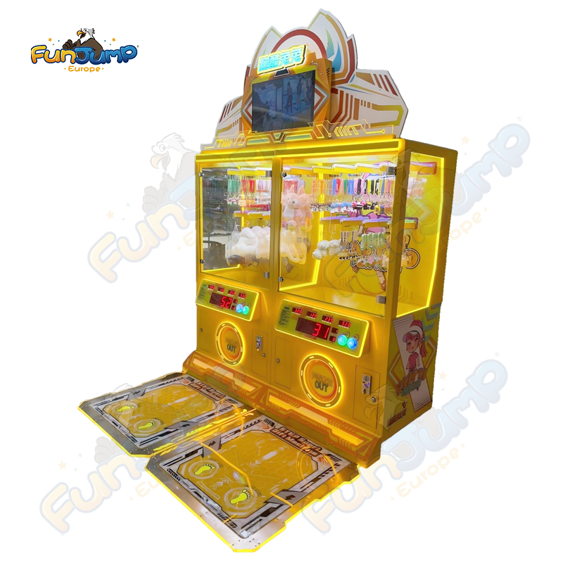 Parkour Bunny Arcade Gift Merchandiser | 4-Tier Progressive Score-Based Prizing System