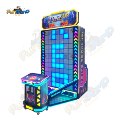 Stack Up-Ultra-Ticket: Skill-Based Block Stacking | High-Stakes Risk/Reward Redemption Game