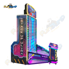 Stack Up-Ultra-Ticket: Skill-Based Block Stacking | High-Stakes Risk/Reward Redemption Game