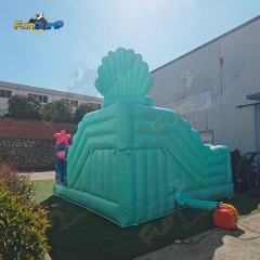 Inflatable Mermaid Bouncer FUNJUMP | Large Land Theme Equipment | Commercial Operation B2B | IN1-021