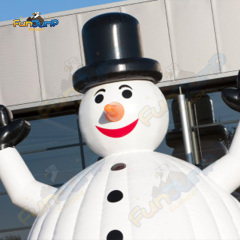 Inflatable Snowman Bouncer FUNJUMP | Large Outdoor Amusement Equipment | Commercial Operation B2B | IN1-047