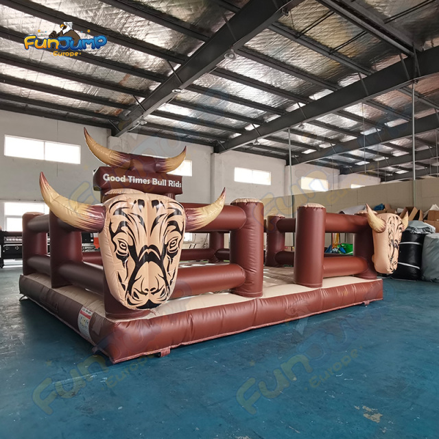 Inflatable Mechanical Bull Arena FUNJUMP | Large Land Challenge Equipment | Commercial Operation B2B | IN5-016