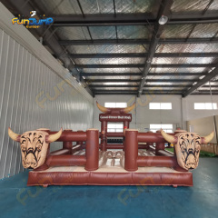 Inflatable Mechanical Bull Arena FUNJUMP | Large Land Challenge Equipment | Commercial Operation B2B | IN5-016