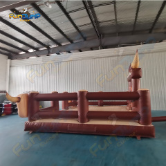 Inflatable Mechanical Bull Arena FUNJUMP | Large Land Challenge Equipment | Commercial Operation B2B | IN5-016
