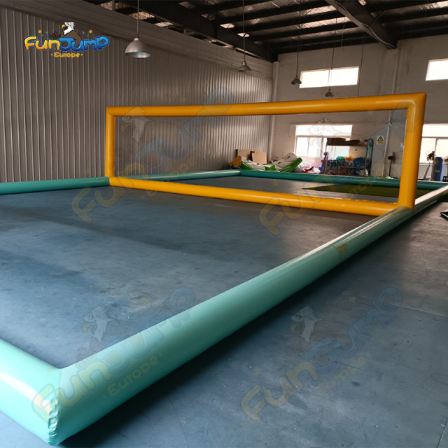 Inflatable Soccer Field FUNJUMP | Large Land Sport Arena Equipment | Commercial Operation B2B | IN5-04