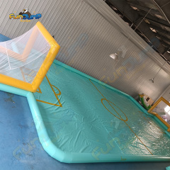 Inflatable Soccer Field FUNJUMP | Large Land Sport Arena Equipment | Commercial Operation B2B | IN5-04