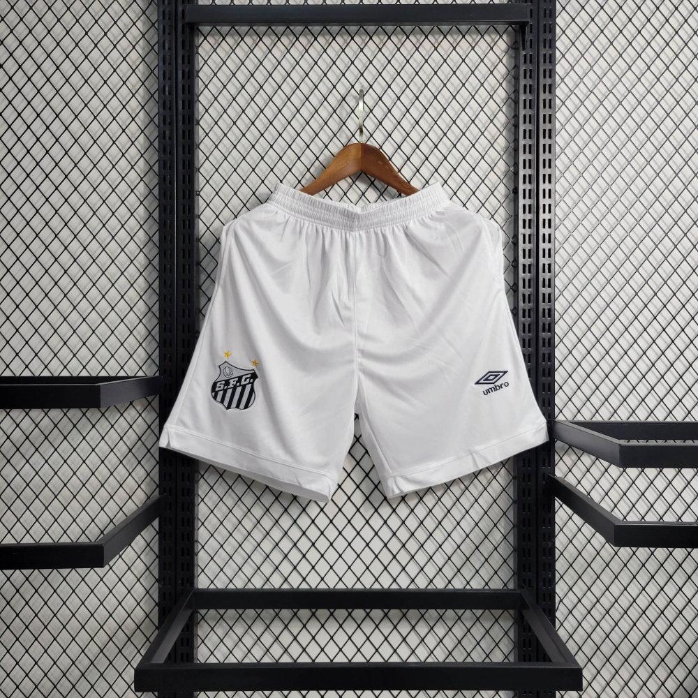 23/24 Shorts Santos White Size S-4XL