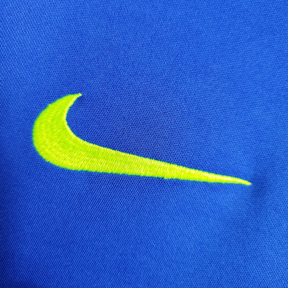 Brazil Training Wear Blue All Sponsor Size S-XXL