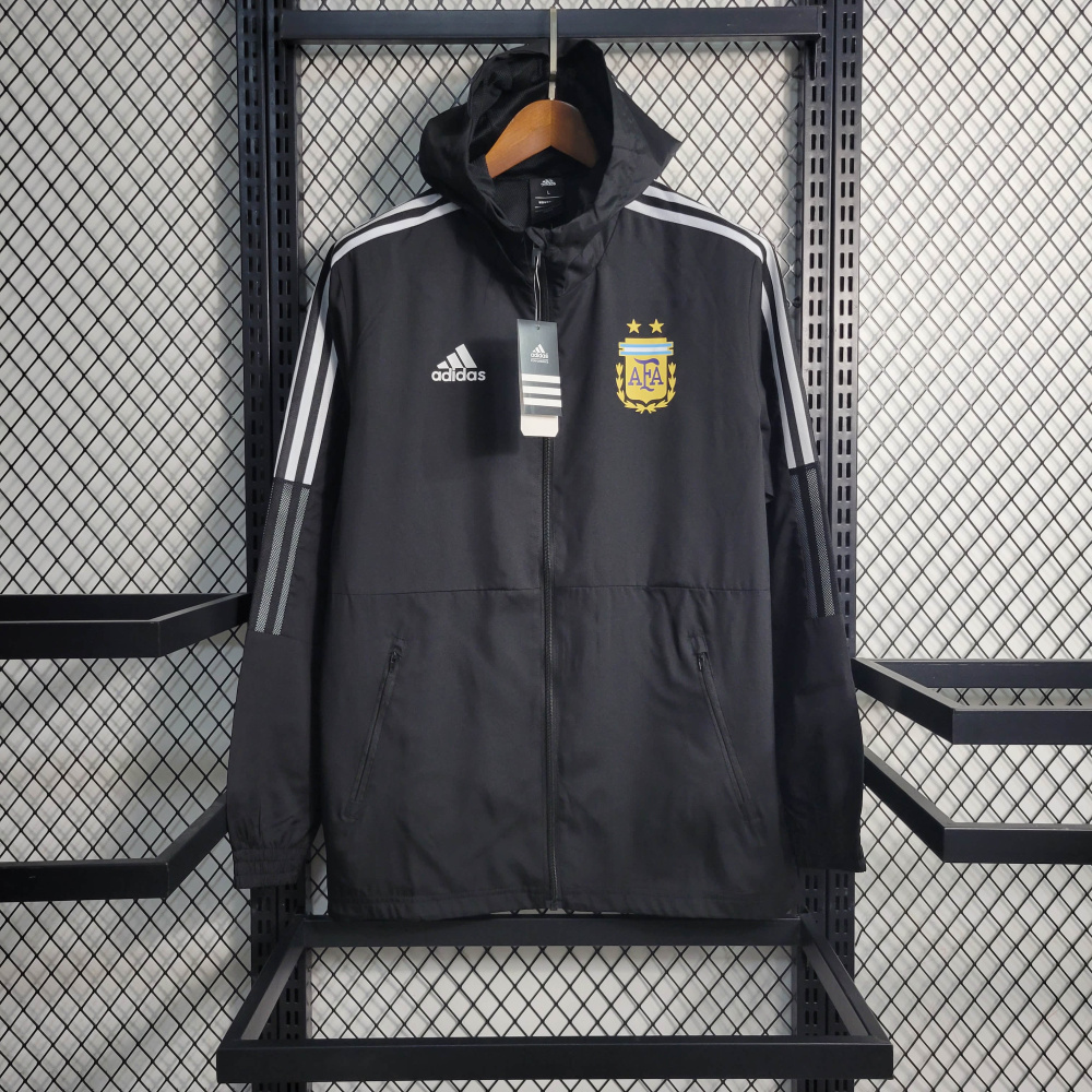 Windbreaker Argentina Black Size S-XXL