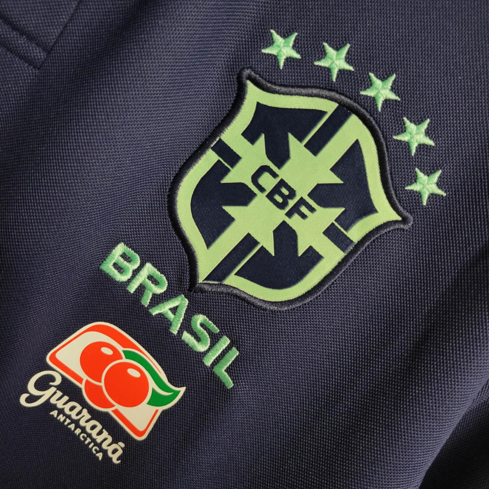 22/23 Brazil POLO Royal Blue Size S-XXL