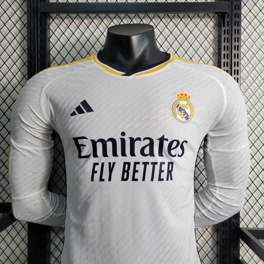 23/24 Player Real Madrid home long sleeve size S-XXL