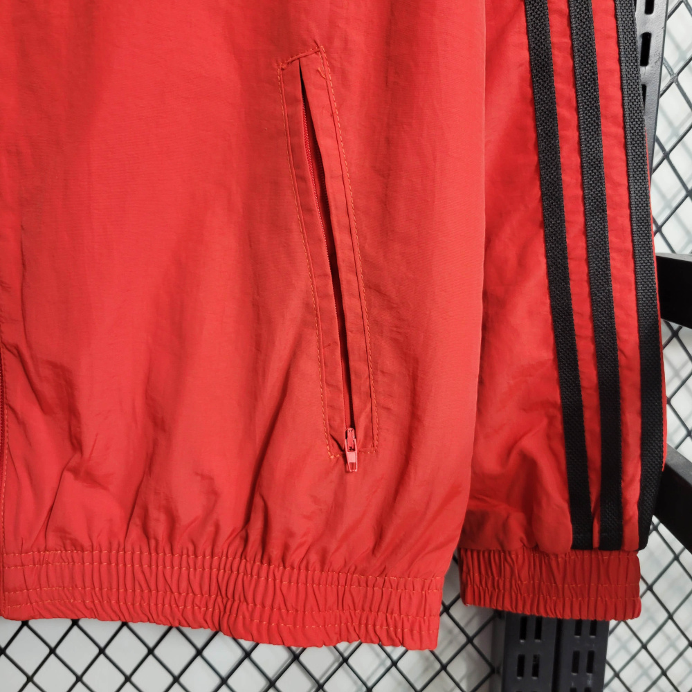 23/24 Windbreaker Double sided Sao Paulo Black Red Size S-XXL