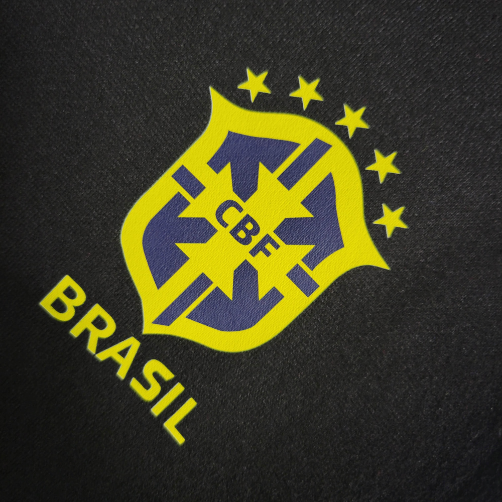 Brazil Black Hoodie Size S-XXL
