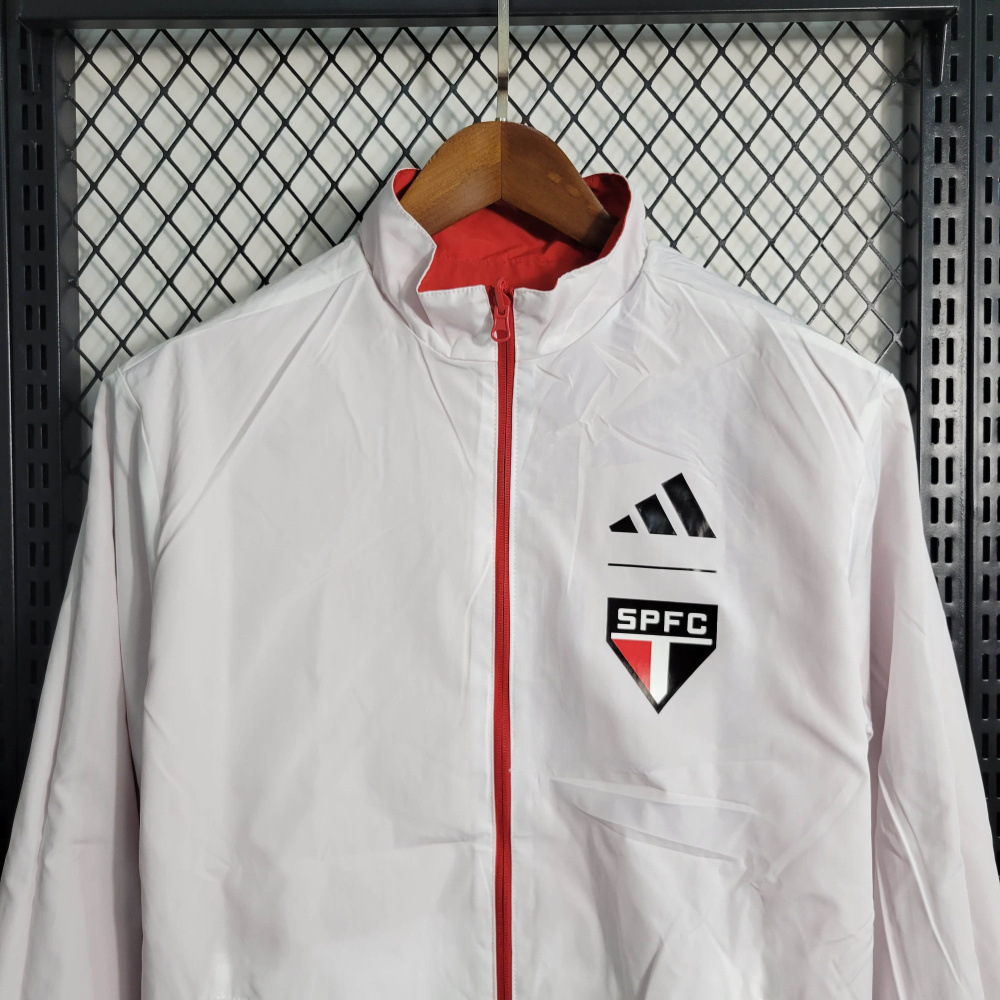 23/24 Windbreaker Double sided Sao Paulo Black Red Size S-XXL