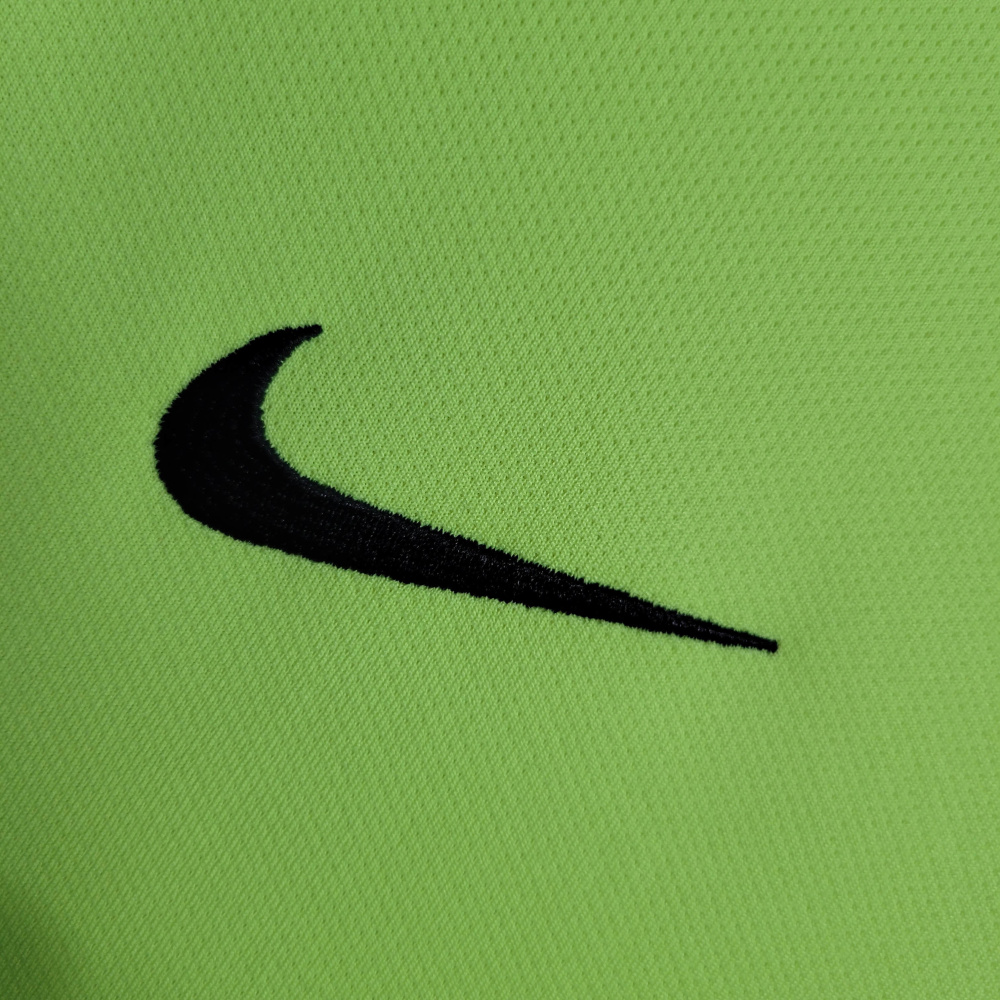 Brazil Training Suit Fluorescent Green All Sponsor Sizes S-XXL