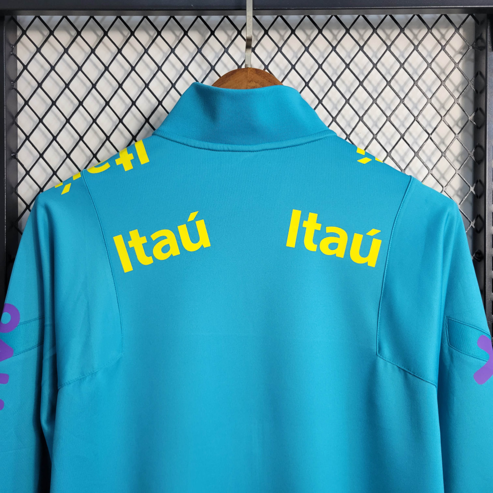 22/23 Brazil Blue Jacket Size S-XXL