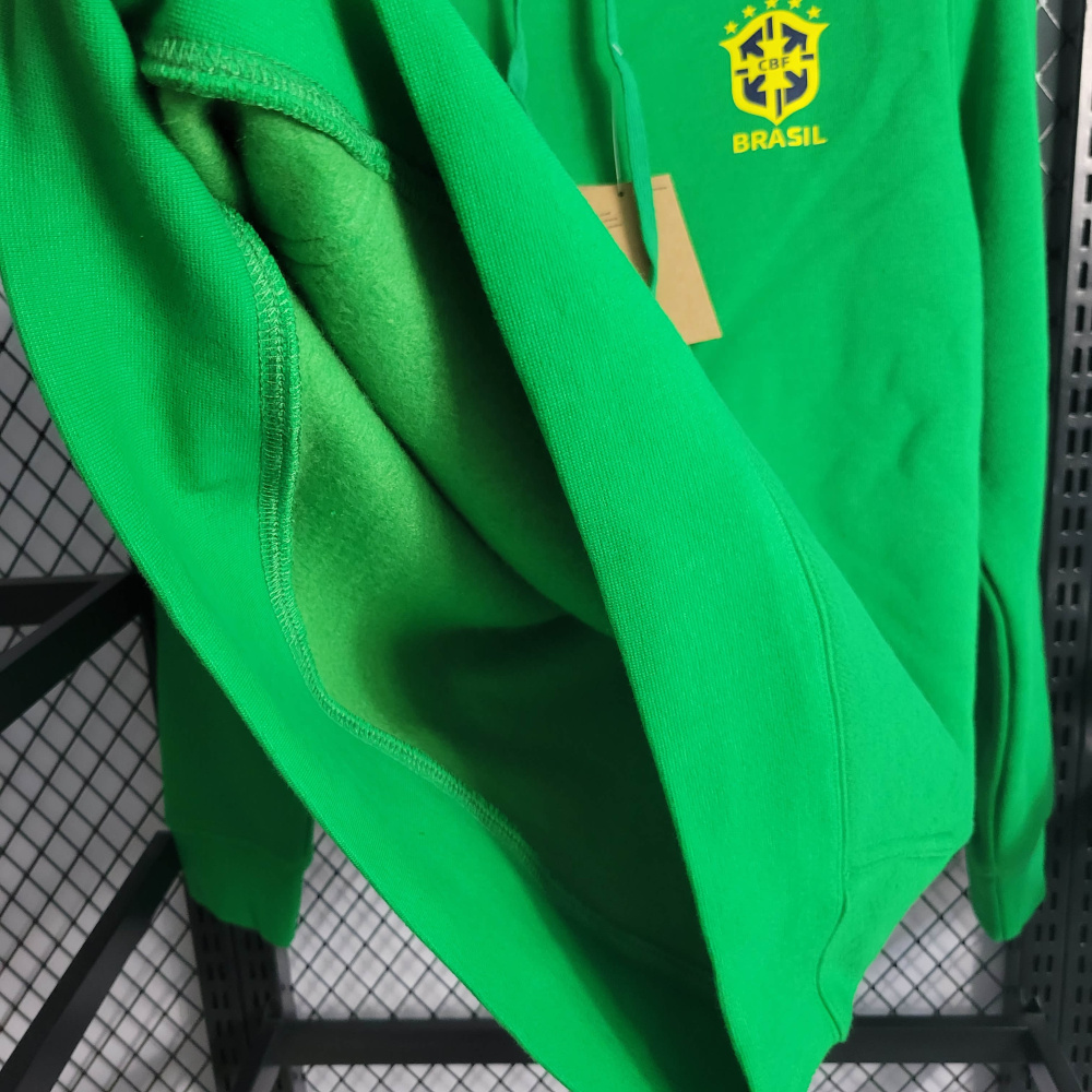 brazil  Green Hoodie Size S-XXL